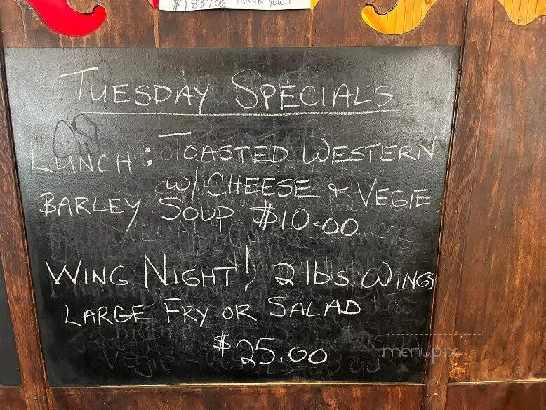 Quiet Bay Restaurant - Magnetawan, ON menu_pic