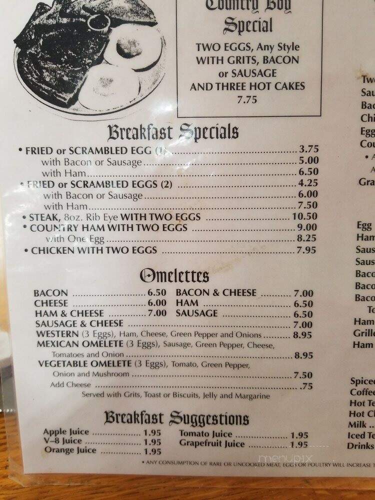 Mayflower Restaurant - Athens, GA menu_pic