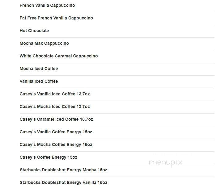 Caseys Carry Out Pizza - Paynesville, MN menu_pic