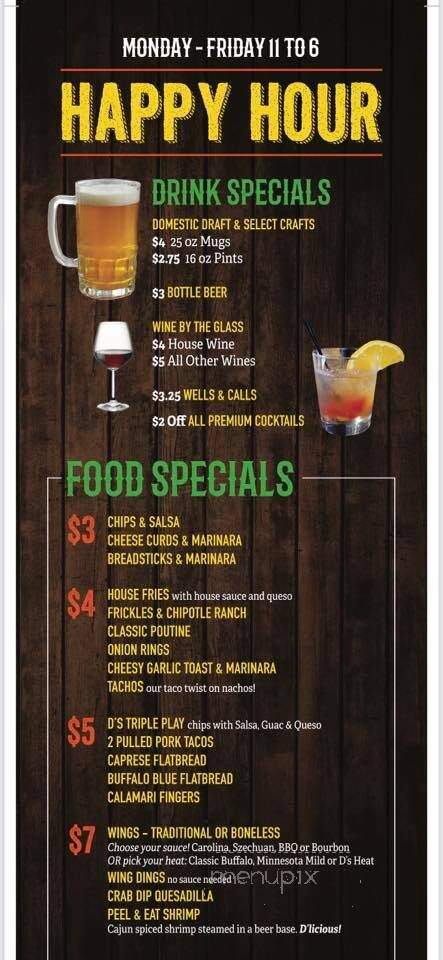D Michael B's Resort Bar - Albertville, MN menu_pic