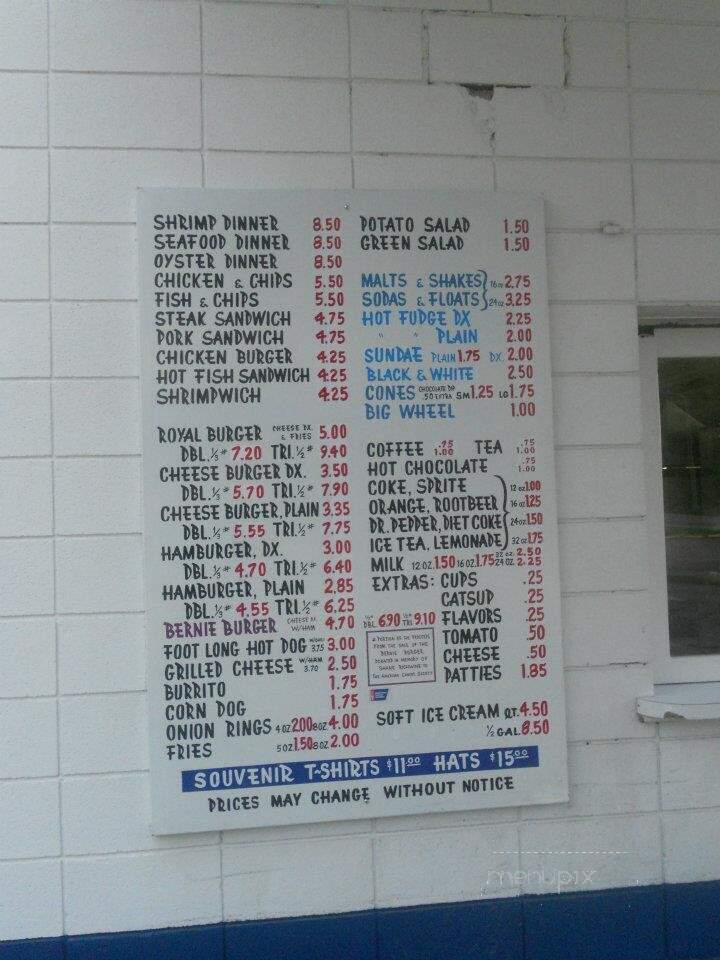 Richwine's Burgerville - Polson, MT menu_pic