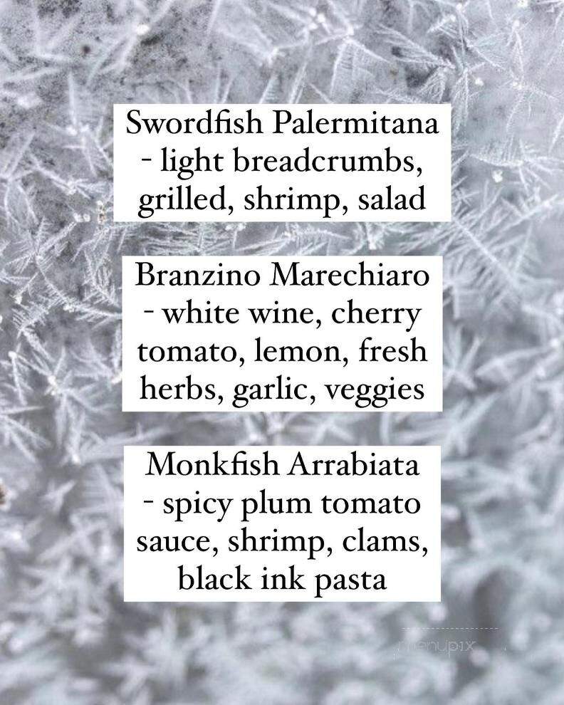 Trattoria Mediterranea - Bedminster, NJ menu_pic