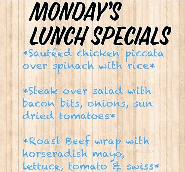 Lazy Lanigans - Hackensack, NJ menu_pic
