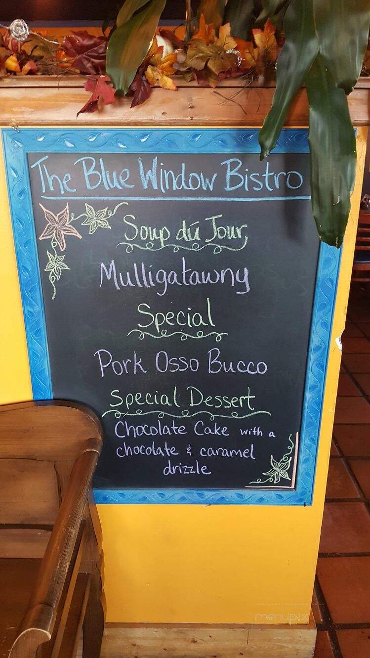 Blue Window - Los Alamos, NM menu_pic