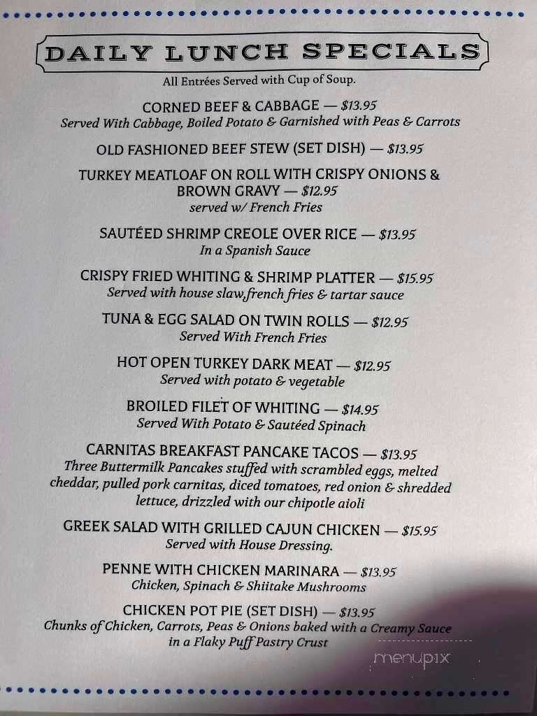 Clairmont Diner - Yonkers, NY menu_pic