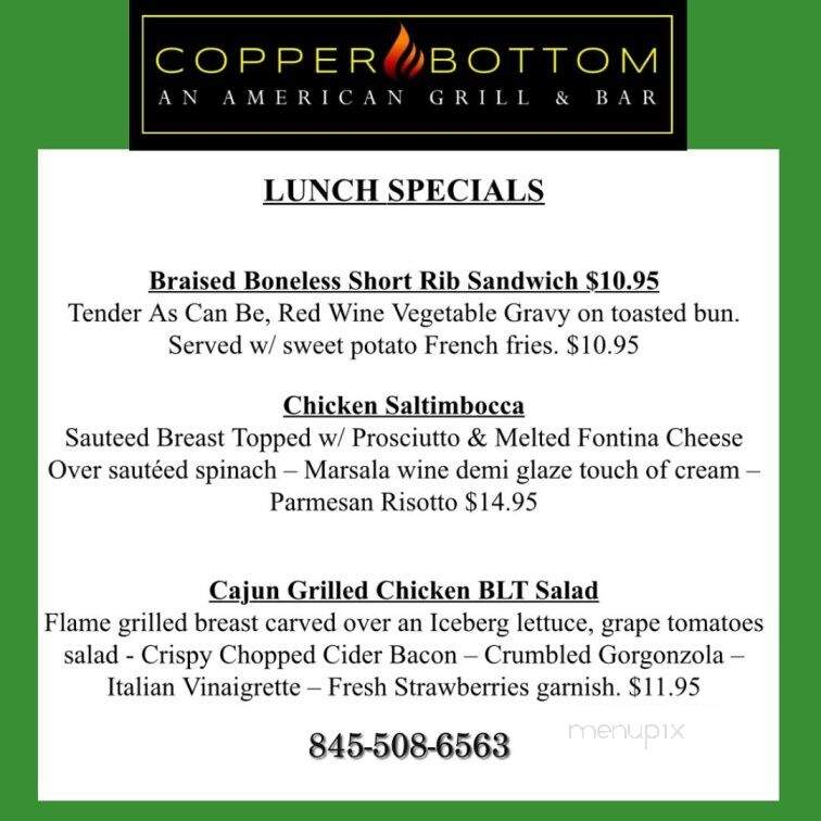 Copper Bottom Restaurant - Florida, NY