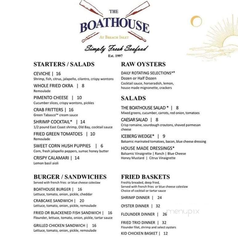 Boathouse At Breach Inlet - Isle Of Palms, SC