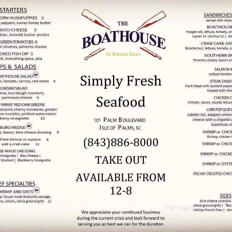 Boathouse At Breach Inlet - Isle Of Palms, SC