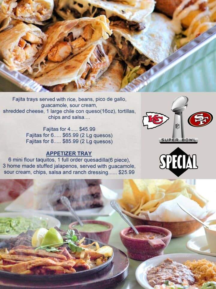 Los Compadres Mexican Restaurant - Huffman, TX menu_pic