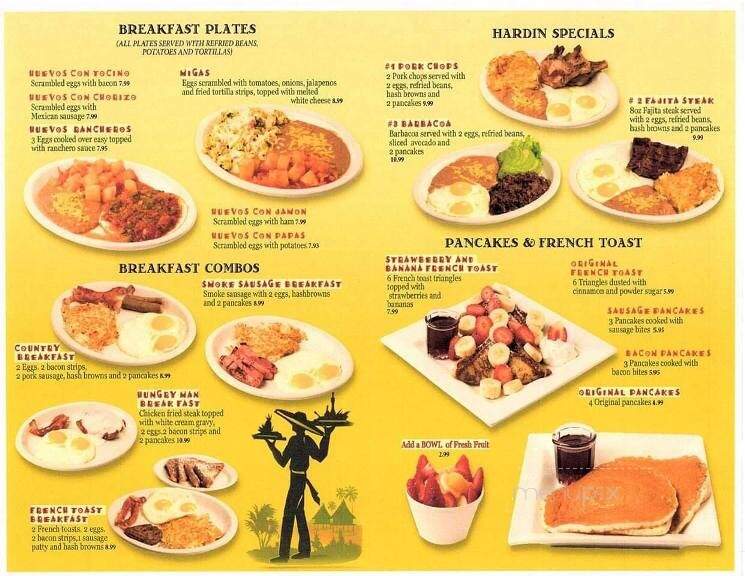 Los Compadres Mexican Restaurant - Huffman, TX menu_pic