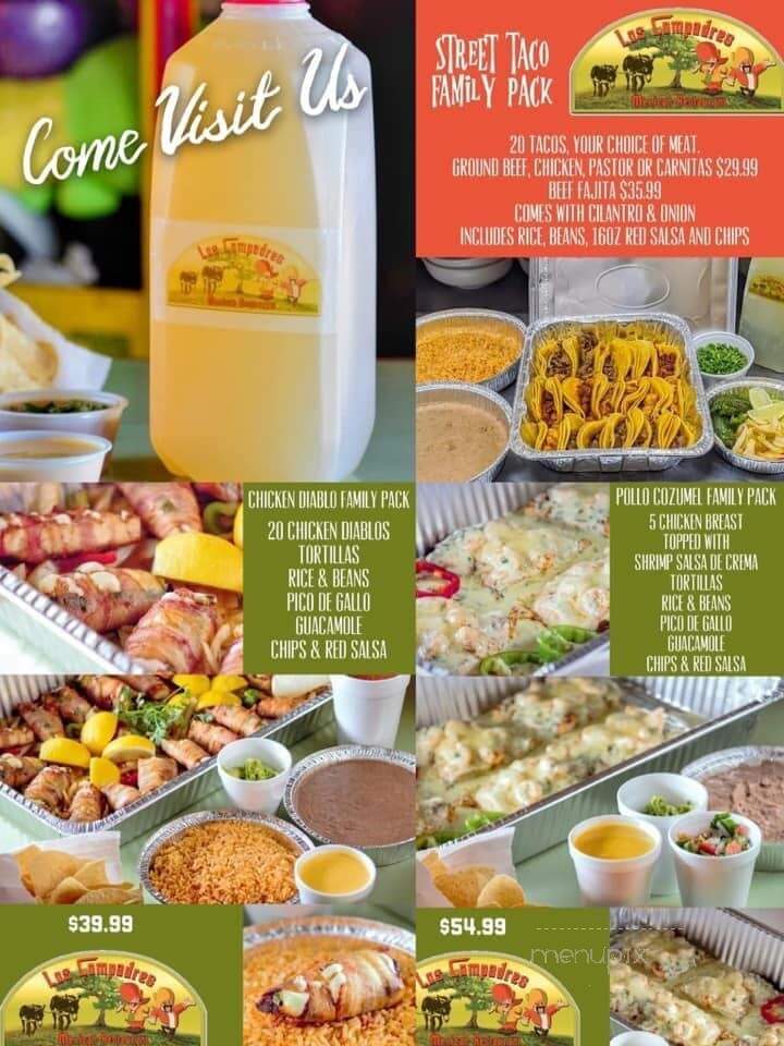 Los Compadres Mexican Restaurant - Huffman, TX menu_pic