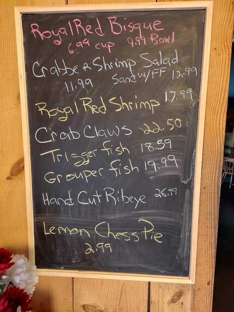 Fisherman Restaurant - Gadsden, AL menu_pic