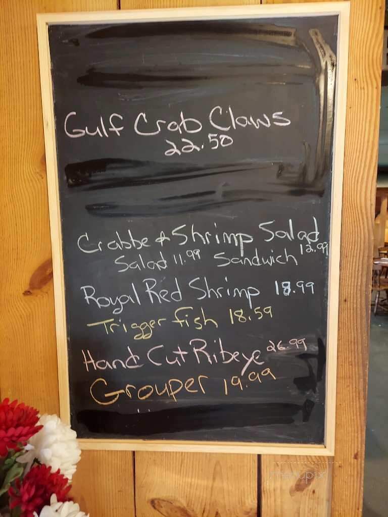 Fisherman Restaurant - Gadsden, AL menu_pic
