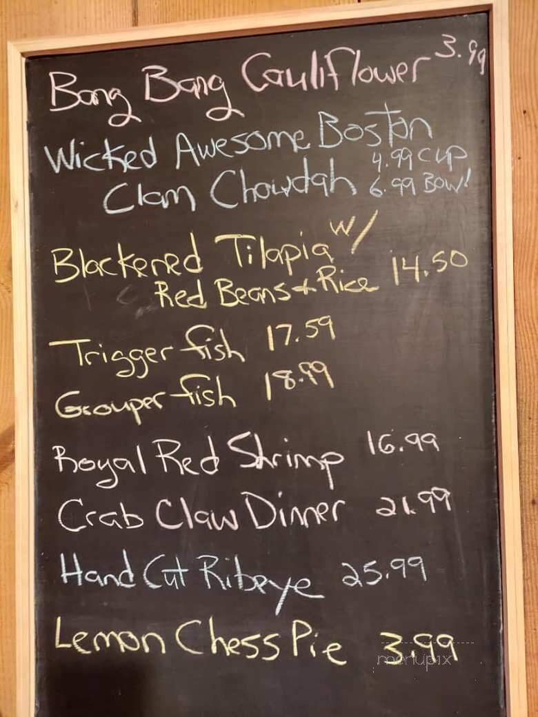 Fisherman Restaurant - Gadsden, AL menu_pic