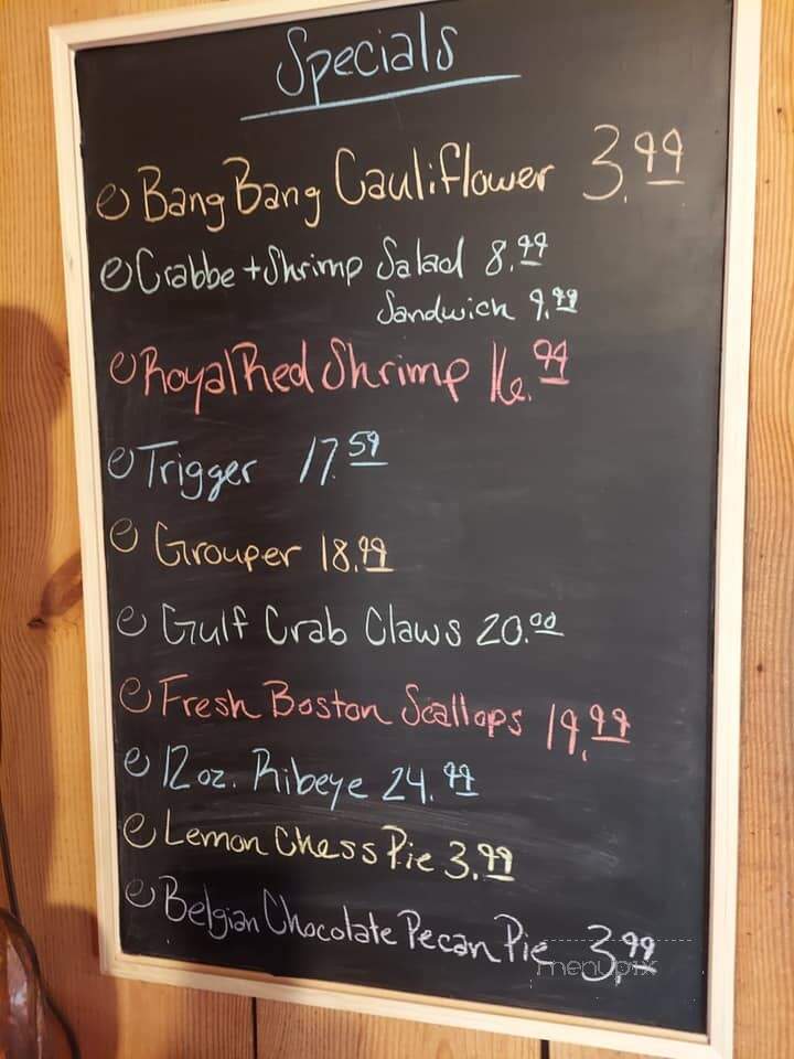 Fisherman Restaurant - Gadsden, AL menu_pic