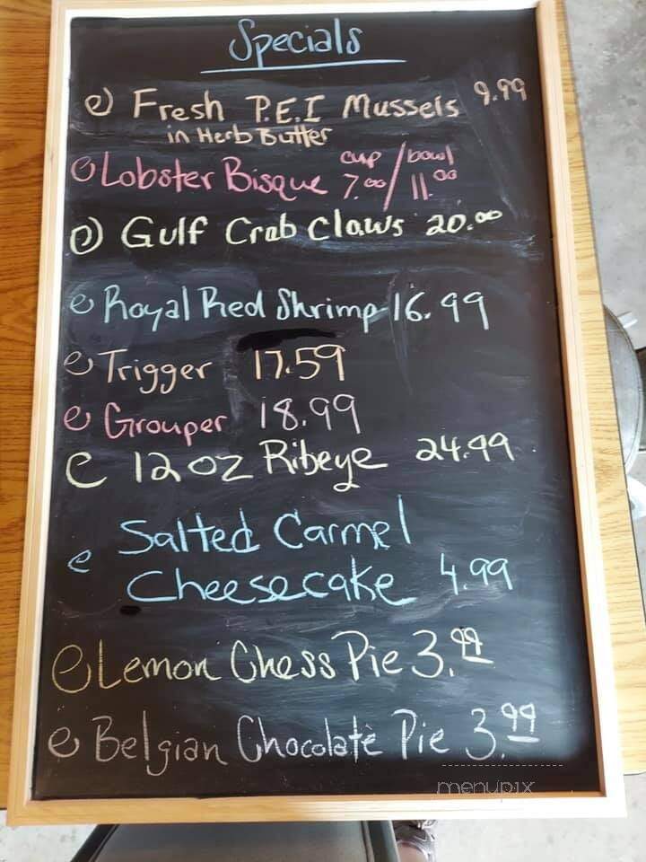Fisherman Restaurant - Gadsden, AL menu_pic