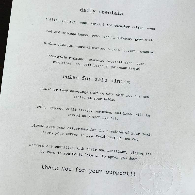 Cook St Helena - Saint Helena, CA menu_pic