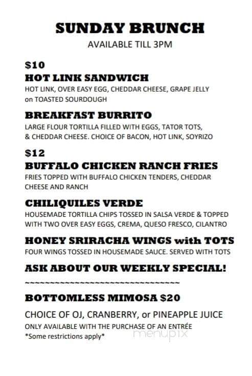 Gem City Grill - Monrovia, CA menu_pic