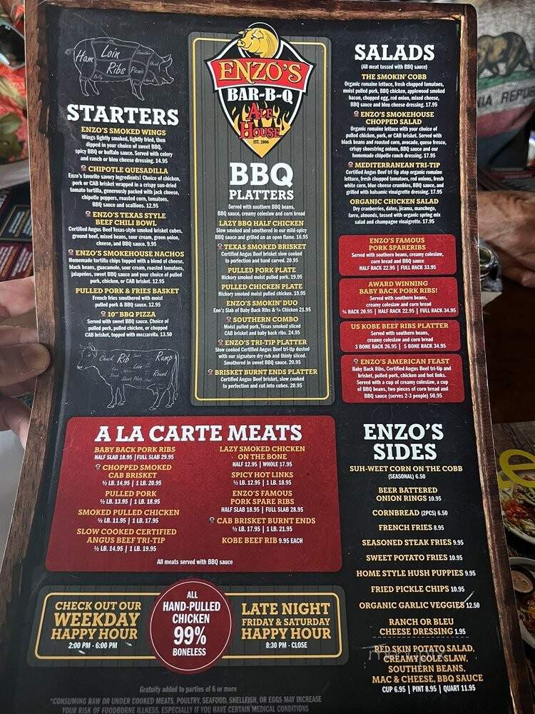 Enzo's BBQ - Oceanside, CA
