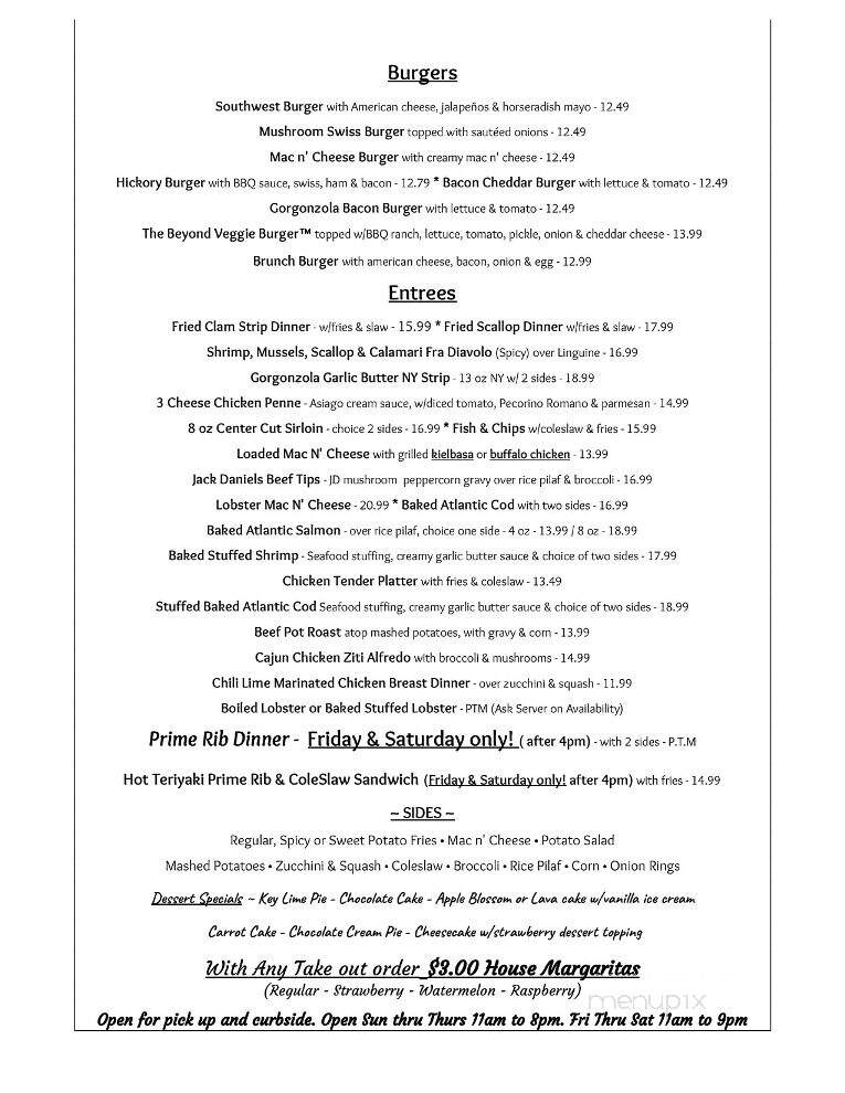 Spot Cafe & Restaurant - Groton, CT menu_pic