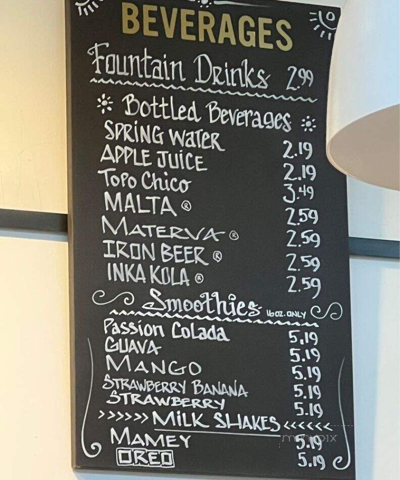 Porto's Bakery & Cafe - Buena Park, CA menu_pic