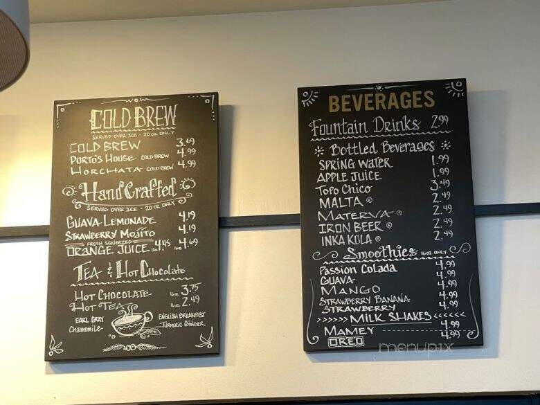 Porto's Bakery & Cafe - Buena Park, CA menu_pic