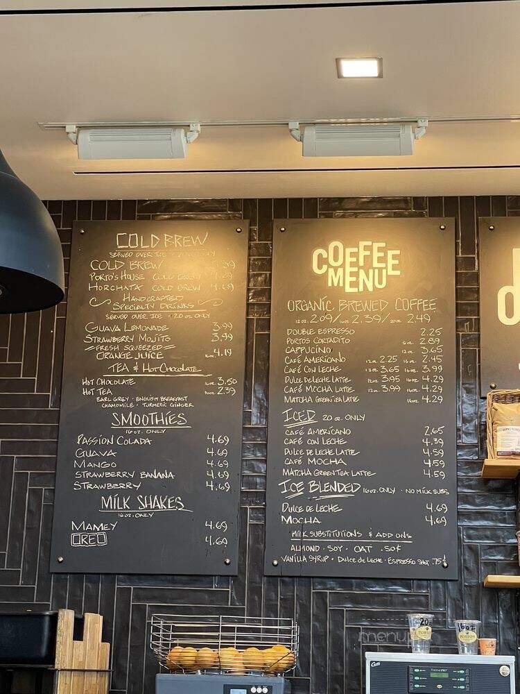 Porto's Bakery & Cafe - Buena Park, CA menu_pic