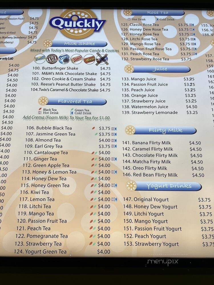 Quickly - Brentwood, CA menu_pic