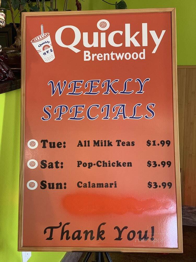 Quickly - Brentwood, CA menu_pic