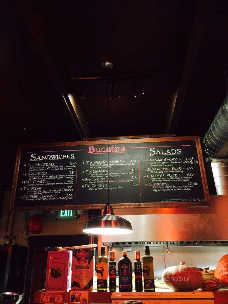 Bucatini - Edmonds, WA menu_pic