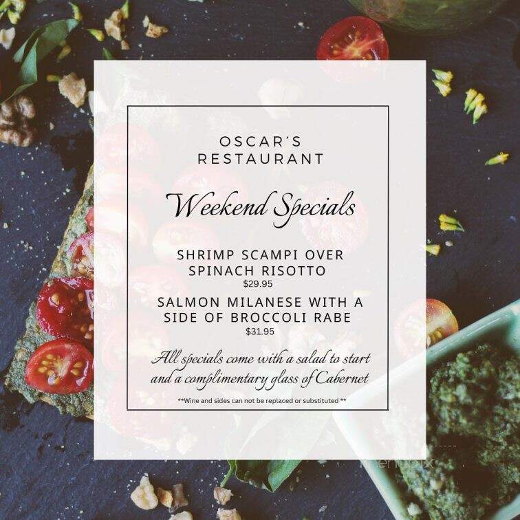 Oscar's Italian Restaurant - Yorktown Heights, NY