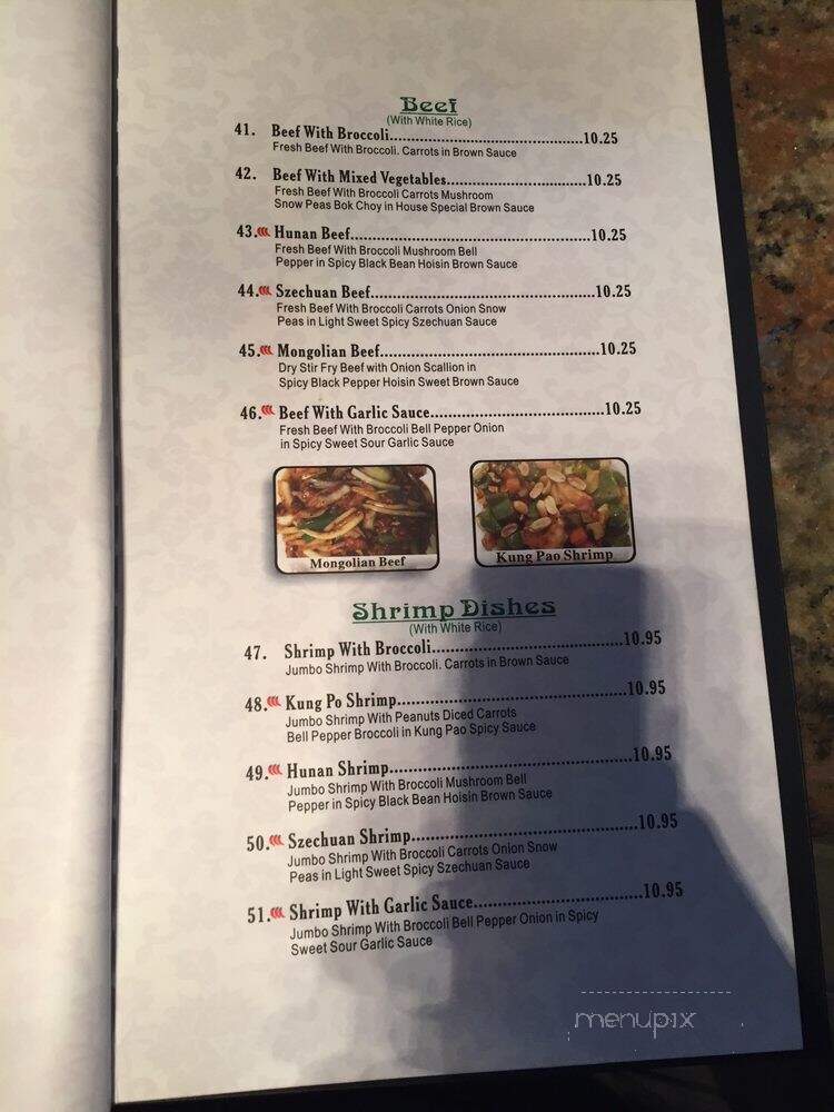 China Cafe - Rogers, AR menu_pic