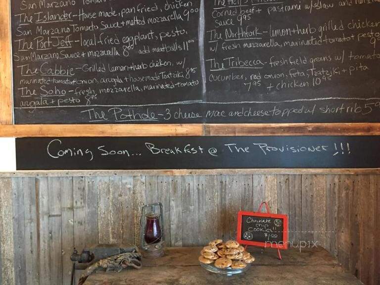 The Provisioner New York Deli & Cafe - North Kingstown, RI menu_pic