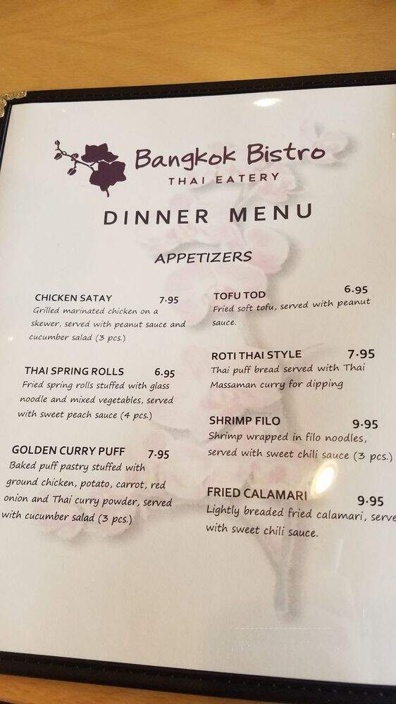 Bangkok Bistro Thai Eatery - Manalapan, NJ