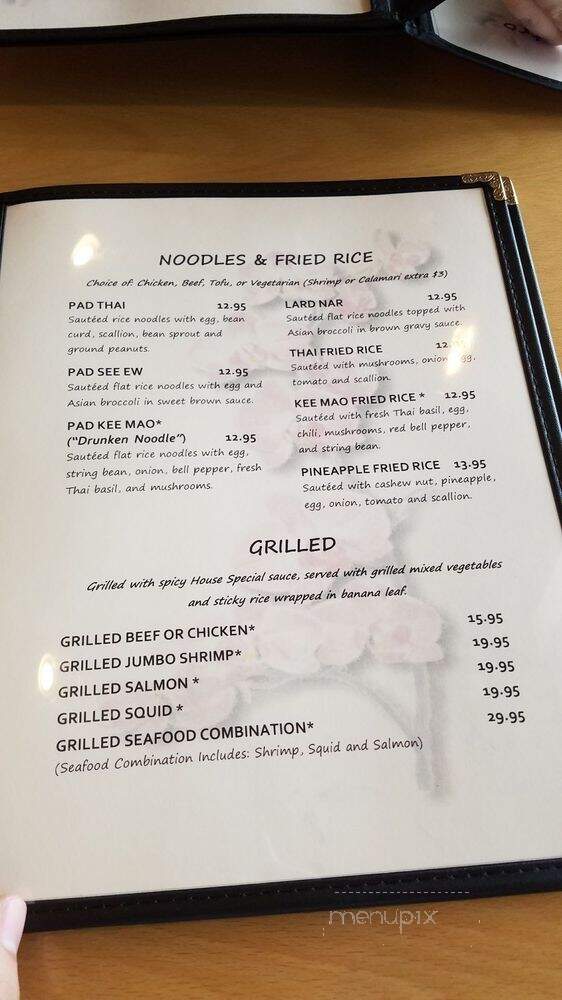 Bangkok Bistro Thai Eatery - Manalapan, NJ menu_pic