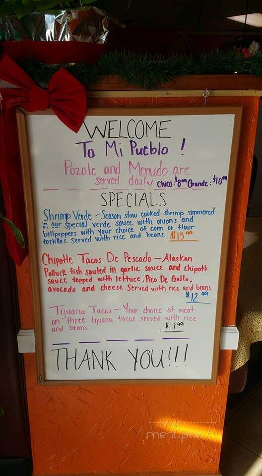 Mi Pueblo - Copperopolis, CA menu_pic