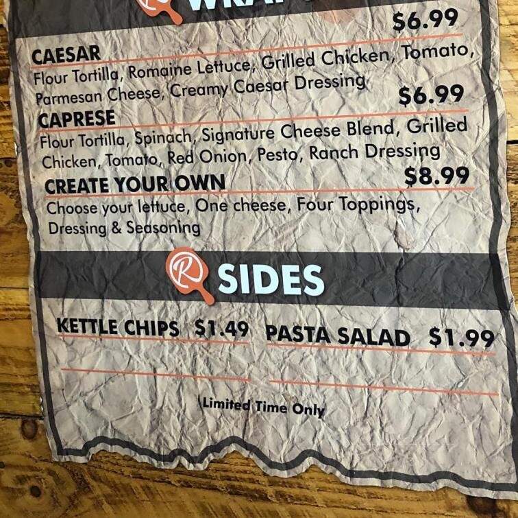 Russo's Wood Fired Pizza - Zanesville, OH menu_pic