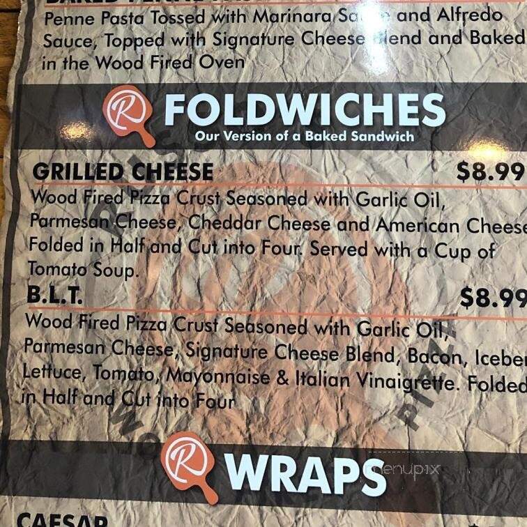 Russo's Wood Fired Pizza - Zanesville, OH menu_pic