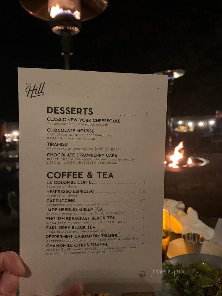 The Hill - Closter, NJ menu_pic