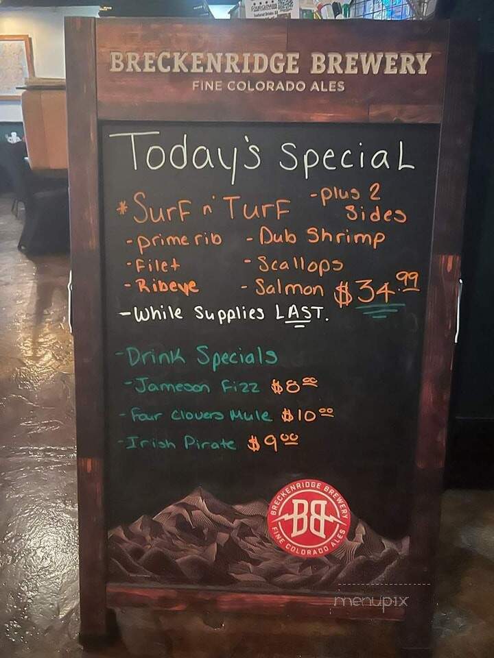 Four Clovers - Lake Havasu City, AZ menu_pic