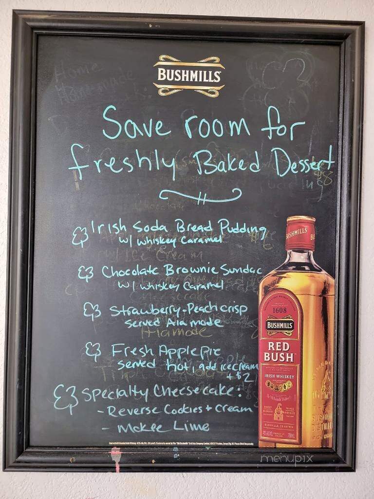 Four Clovers - Lake Havasu City, AZ menu_pic