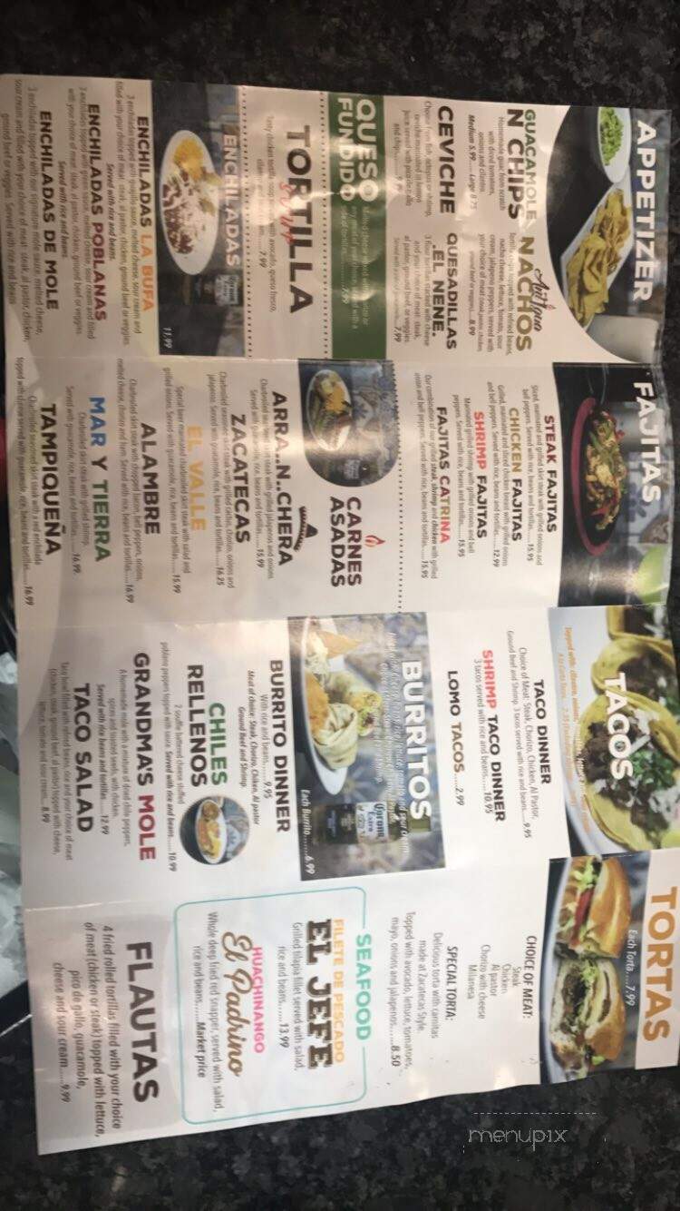 Antigua Mexican Grill - Crystal Lake, IL menu_pic