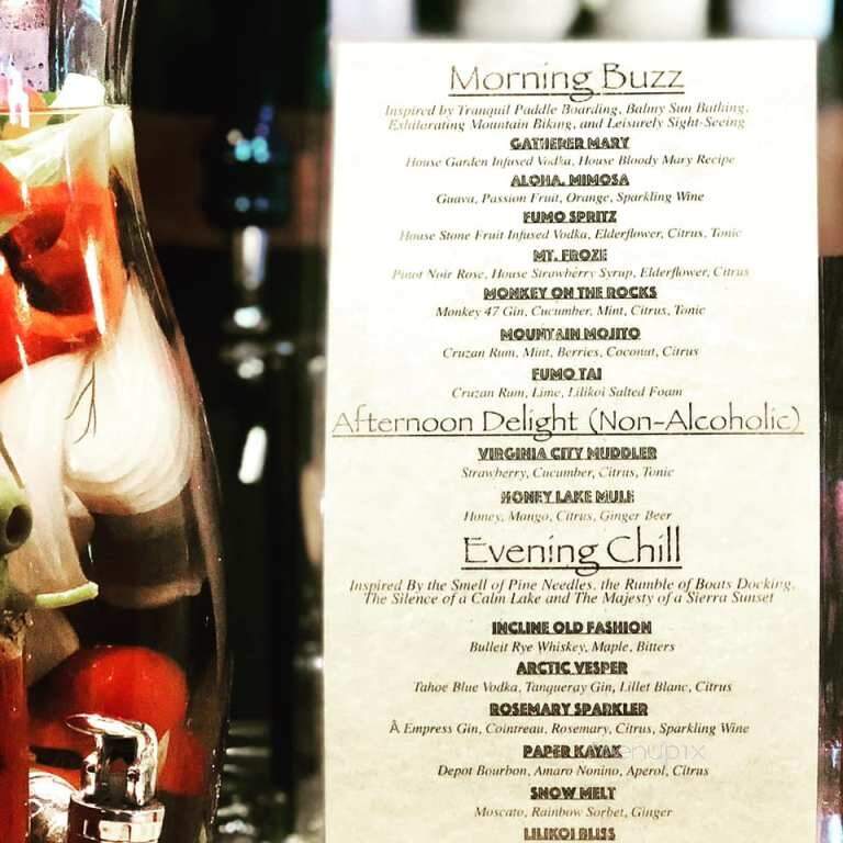 Fumo Wood Fired Eatery - Incline Village, NV menu_pic