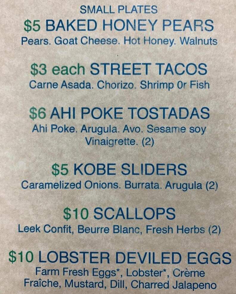 Fumo Wood Fired Eatery - Incline Village, NV menu_pic