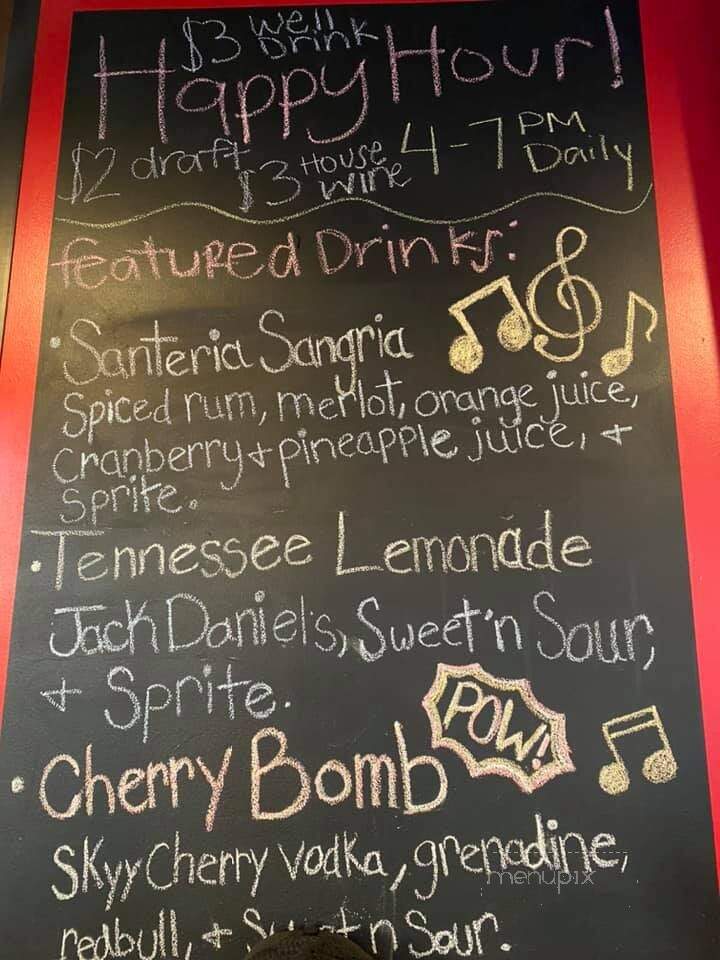 Rock N Roll - Jackson, TN menu_pic