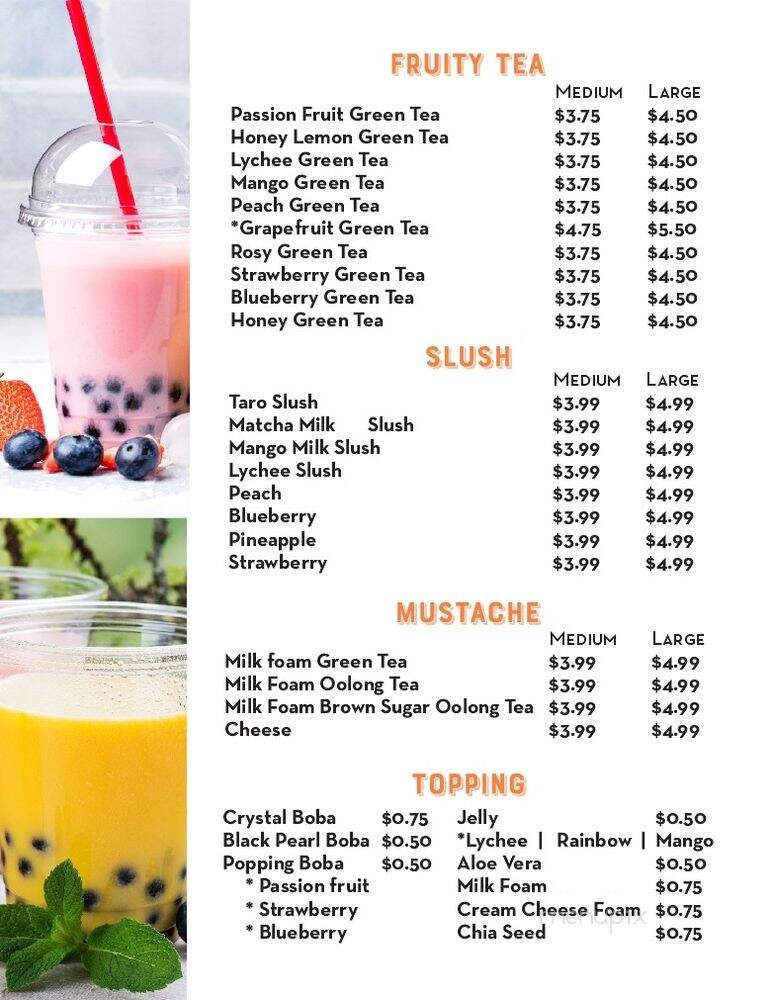 Pho Luv - Lake Dallas, TX menu_pic