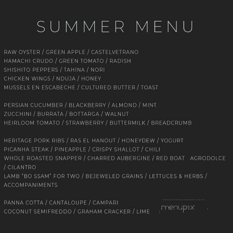 ALEA - Cleveland, OH menu_pic