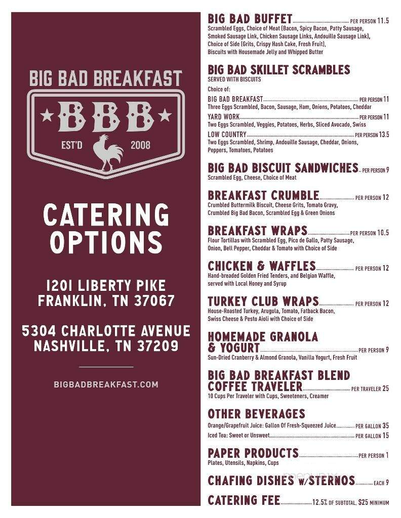 Big Bad Breakfast - Nashville, TN