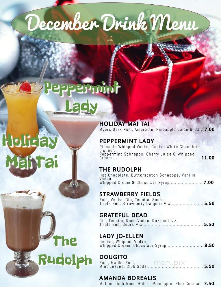 Riardo's Bar & Grill - New Castle, PA menu_pic
