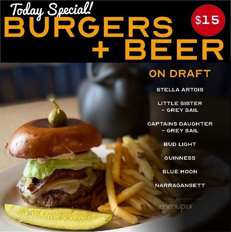 No Bull Steak House and Pub - Westerly, RI menu_pic